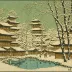 Kawase Hasui, Snow at Shiba Park