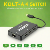 Koolta 4-Port HDMI Switch