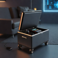 Lifewit Storage Ottoman with Wheels
