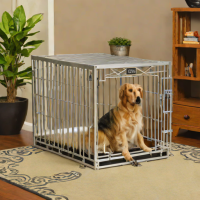 Lucky Dog Aluminum Dog Crate