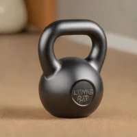 Living.Fit Powder Coated Kettlebell