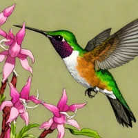 Lucifer Hummingbird
