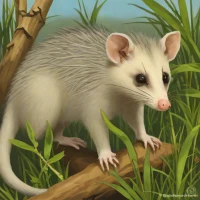 Lutrine Opossum
