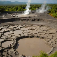 Las Hornillas Mudpots