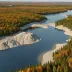 Lac Albanel Esker