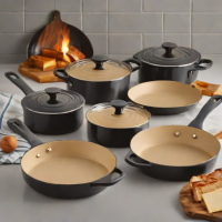 Le Creuset 8-Piece Non-Stick Cookware Set