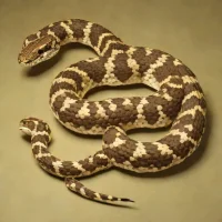 Lang's Western Diamondback Rattlesnake