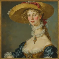 Le Chapeau de Paille (Portrait of Susanna Lunden)