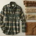 L.L.Bean Scotch Plaid Flannel Shirt