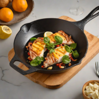 Lodge Pro Logic Cast Iron Skillet (12-inch)