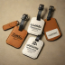 LuggageTagWorld Personalized Leather Luggage Tags