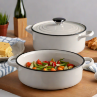 Lancaster Table Top Enameled Dutch Oven