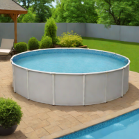 LitePools 12' x 30" Round Above Ground Pool