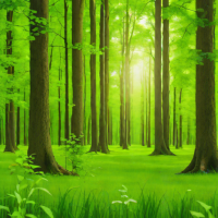 Lumia Scenes Seamless Backdrop - Forest