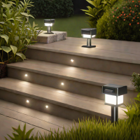LE Solar Powered Deck Lights