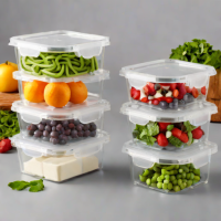 Mainstays Plastic Food Storage Containers (Set of 12)