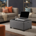 Mind Reader Collapsible Storage Ottoman