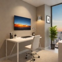 Modern Flame Accent