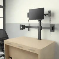 Monitor Mount for Industrial Control Panels