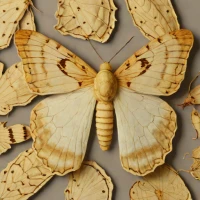 Muga silkworm moth