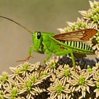 Moroccan Locust (Dociostaurus maroccanus)