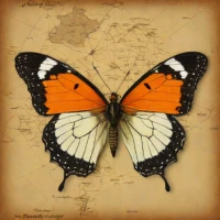 Map Butterfly