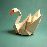Modular Origami Swan (Mette Pedersen)