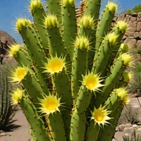 Mitrocereus fulviceps (Old Man of Mexico)