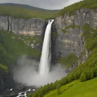 Mardalsfossen Cliffs