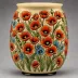 Moorcroft Poppy Vase