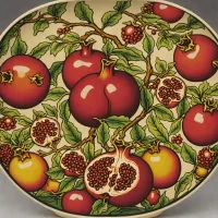 Moorcroft Pomegranate