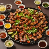 Makchang (Korean Grilled Pork Large Intestine)