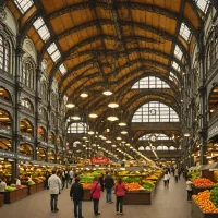 Mercado Central Santiago Chile