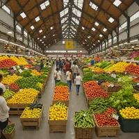 Mercado La Vega Santiago