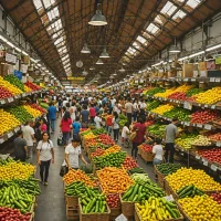 Mercado de Medellín Mexico City