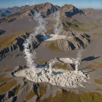 Mount Akutan Fumaroles