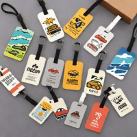 Moozoo 20 Pack Waterproof Luggage Tags