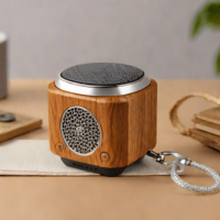 Mini Bluetooth Speaker, Muzen Button Metal with Lanyard