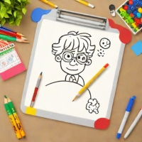 Mr. Pen Dry Erase Board, 11.8 x 16.5 Inch