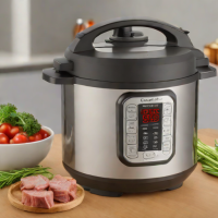 Mirabella 6-Quart Pressure Cooker