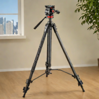 Manfrotto MV500A Aluminum Video Tripod with 500 Fluid Head