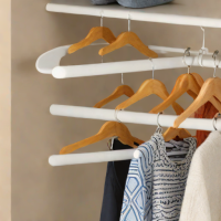 mDesign Closet Rod Dividers