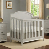 Majestic Home Furniture Belmont 4-in-1 Convertible Crib
