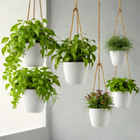Mr. Grow Hanging Planters - Set of 4