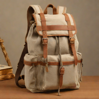 Modoker Vintage Canvas Backpack