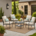 Mainstays 4-Piece Patio Conversation Set