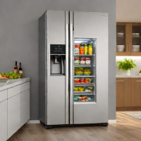 Midea French Door Refrigerator (Model: Midea French Door Refrigerator - MRD22FDDM)