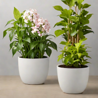 Mainstays Plastic Flower Pots