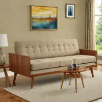 Modway Furn Beech Two-Seater Sofa