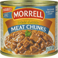 Morrell Meat Chunks with Gravy